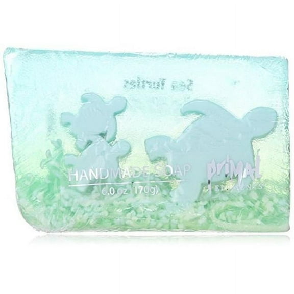 Primal Elements SWTUR Bar Soap In Shrinkwrap, Sea Turtles - 6 oz.