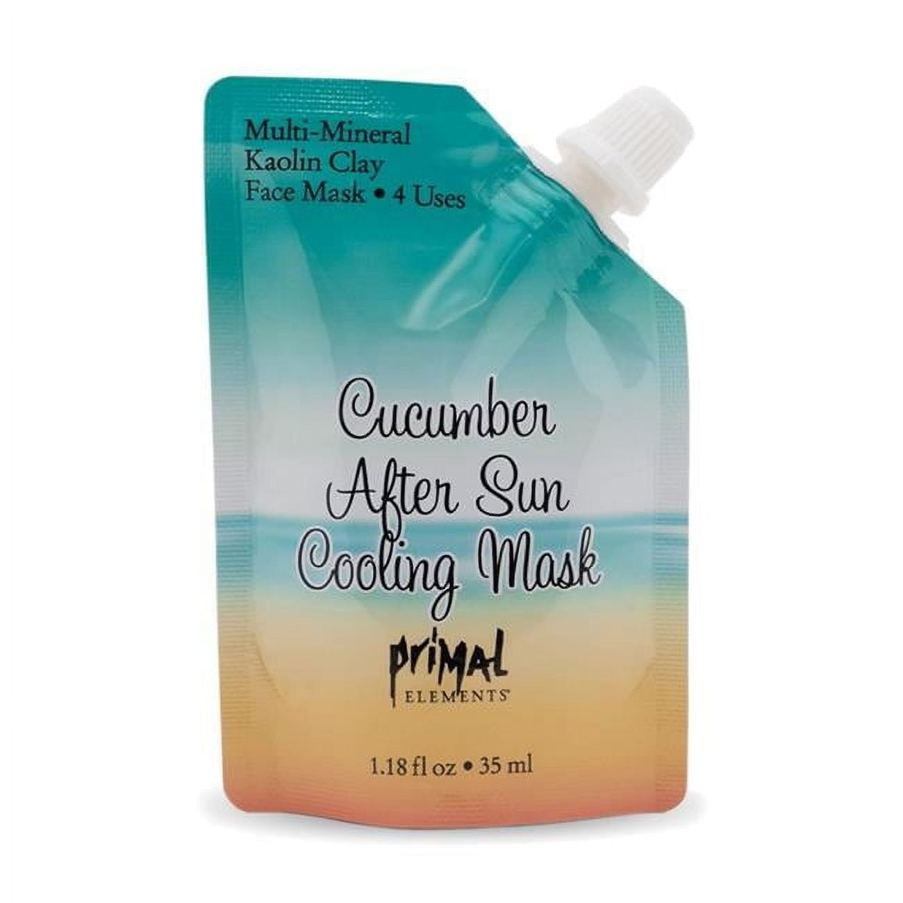 Primal Elements MASKCUC Cucumber After Sun Cooling Face Mask