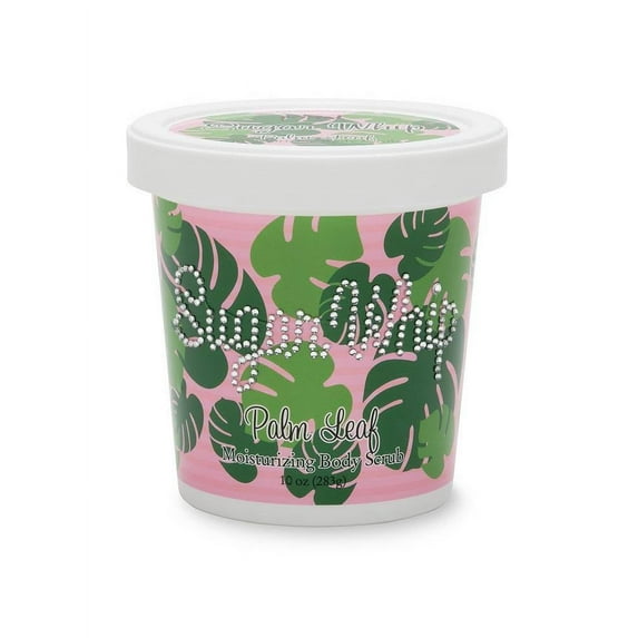 Primal Elements Sugar Whip Moisturizing Body Scrub 10 oz. Palm Leaf