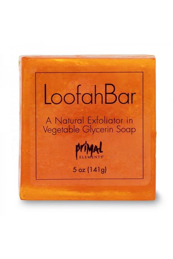Wrapped Handmade Vegetable Glycerin Loofah Soap 5oz.