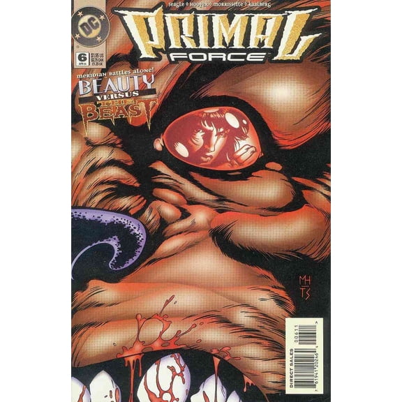 Primal Force #6 VF ; DC Comic Book