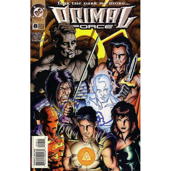 Primal Force #8 VF ; DC Comic Book