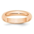 thumbnail image 1 of Primal Gold 10 Karat Rose Gold 4mm Half Round Band Size 10, 1 of 2