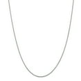 thumbnail image 1 of Primal Gold 10 Karat White Gold 1.5mm Diamond-cut Rope Chain, 1 of 7
