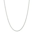 thumbnail image 1 of Primal Gold 10 Karat White Gold 1.6mm Diamond-cut Machine Made Rope Chain, 1 of 4