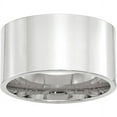 thumbnail image 1 of Primal Gold 10 Karat White Gold 12mm Standard Flat Comfort Fit Band Size 12, 1 of 5
