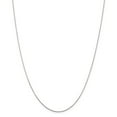 thumbnail image 1 of Primal Gold 10 Karat White Gold .80mm Diamond Cut Cable Chain, 1 of 7