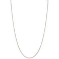 thumbnail image 1 of Primal Gold 10 Karat White Gold .95mm Solid Diamond-cut Cable Chain, 1 of 6