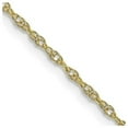 thumbnail image 1 of Primal Gold 10 Karat Yellow Gold 1.35mm Carded Cable Rope Chain, 1 of 4