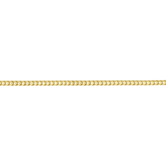 Primal Gold 10 Karat Yellow Gold 2.0mm Franco Chain Bracelet
