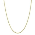 thumbnail image 1 of Primal Gold 10 Karat Yellow Gold 2.25mm Diamond-cut Quadruple Rope Chain, 1 of 4