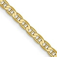 thumbnail image 1 of Primal Gold 10 Karat Yellow Gold 2.4mm Flat Anchor Chain, 1 of 4