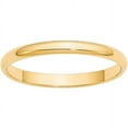 thumbnail image 1 of Primal Gold 10 Karat Yellow Gold 2.5mm Half Round Band Size 4, 1 of 6