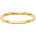 thumbnail image 1 of Primal Gold 10 Karat Yellow Gold 2mm Half Round Band Size 7.5, 1 of 8