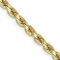 thumbnail image 1 of Primal Gold 10 Karat Yellow Gold 3.75mm Diamond-cut Rope Chain, 1 of 11