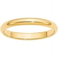 thumbnail image 1 of Primal Gold 10 Karat Yellow Gold 3mm Half Round Band Size 8, 1 of 4