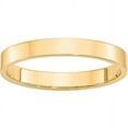 thumbnail image 1 of Primal Gold 10 Karat Yellow Gold 3mm Lightweight Flat Band Size 4.5, 1 of 7