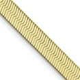 thumbnail image 1 of Primal Gold 10 Karat Yellow Gold 4.0mm Silky Herringbone Chain, 1 of 4
