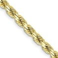 thumbnail image 1 of Primal Gold 10 Karat Yellow Gold 4.25mm Diamond-cut Rope Chain, 1 of 11