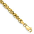 thumbnail image 1 of Primal Gold 10 Karat Yellow Gold 4.25mm Semi-Solid Rope Chain, 1 of 5