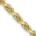 thumbnail image 1 of Primal Gold 10 Karat Yellow Gold 4.5mm Diamond-cut Quadruple Rope Chain, 1 of 4