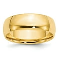 thumbnail image 1 of Primal Gold 10 Karat Yellow Gold 7mm Lightweight Comfort Fit Band Size 13.5, 1 of 4