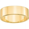 thumbnail image 1 of Primal Gold 10 Karat Yellow Gold 7mm Lightweight Flat Band, 1 of 5