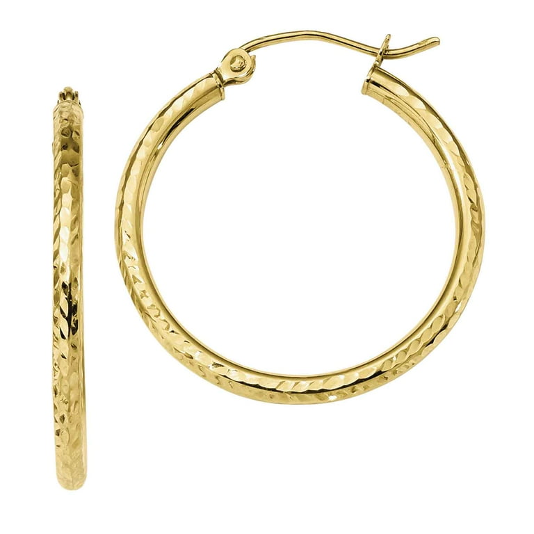 Walmart 10 karat deals gold earrings