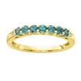 thumbnail image 1 of Primal Gold 10 Karat Yellow Gold Lab Created Alexandrite and Diamond Ring, 1 of 7
