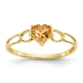 thumbnail image 1 of Primal Gold 10 Karat Yellow Gold Polished Geniune Blue Topaz Birthstone Ring, 1 of 7