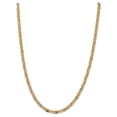 thumbnail image 1 of Primal Gold 14 Karat 4.65mm Tri-color Pave Valentino Chain, 1 of 7