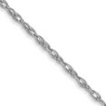 thumbnail image 1 of Primal Gold 14 Karat White Gold 1.35mm Cable Rope Chain, 1 of 4