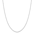 thumbnail image 1 of Primal Gold 14 Karat White Gold .90mm Diamond-cut Cable Chain, 1 of 4