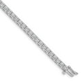 thumbnail image 1 of Primal Gold 14 Karat White Gold AA Diamond Tennis Bracelet, 1 of 5