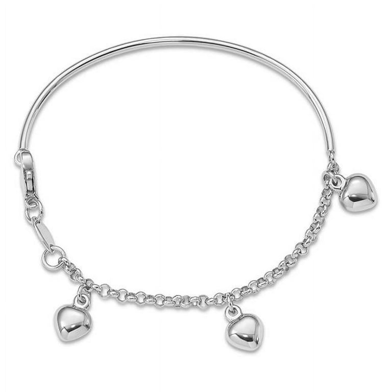 14 karat white gold bracelet deals