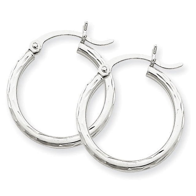 TruGold 10K Yellow Gold Tubing Polished Hoop Earrings TruGold 10K Yellow Gold Tubing Polished Hoop Earrings