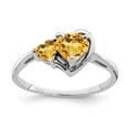 thumbnail image 1 of Primal Gold 14 Karat White Gold Gemstone Ring, 1 of 4
