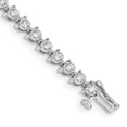 thumbnail image 1 of Primal Gold 14 Karat White Gold Lab Grown Diamond SI1/SI2, G H I, Bracelet, 1 of 1