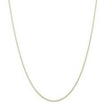 thumbnail image 1 of Primal Gold 14 Karat Yellow Gold 0.7 mm Carded Cable Rope Chain, 1 of 7