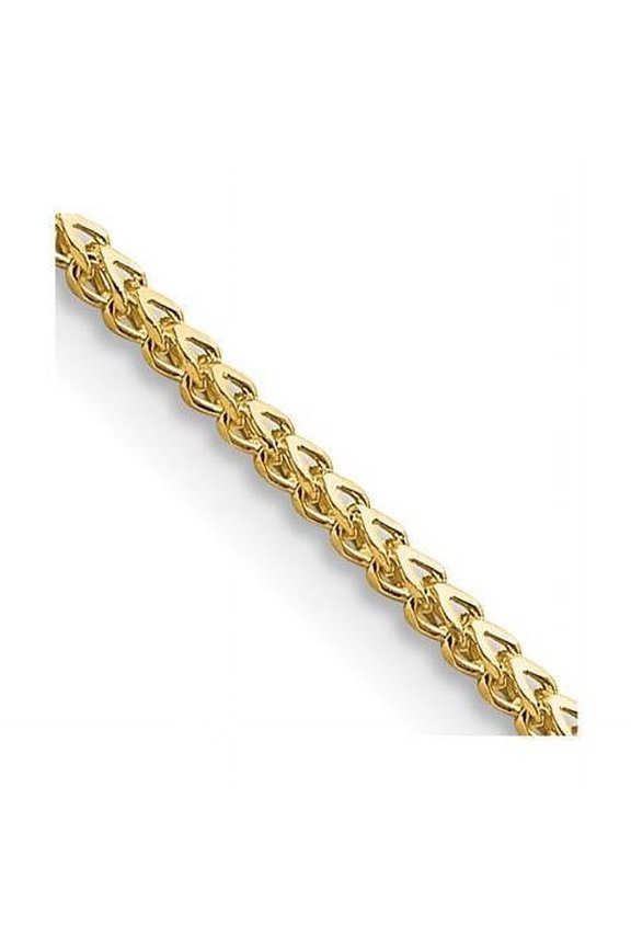 14 Karat Yellow Gold 1.0mm Franco Chain