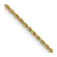 thumbnail image 1 of Primal Gold 14 Karat Yellow Gold 1.15mm Diamond-cut Machine-made Rope Chain, 1 of 4