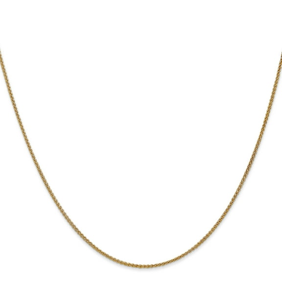 Primal Gold 14 Karat Yellow Gold 1.25mm Spiga Chain