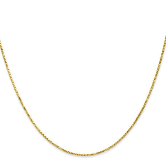 Primal Gold 14 Karat Yellow Gold 1.2mm Parisian Wheat Chain