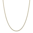 thumbnail image 1 of Primal Gold 14 Karat Yellow Gold 1.5mm Semi-solid Round Box Chain, 1 of 5