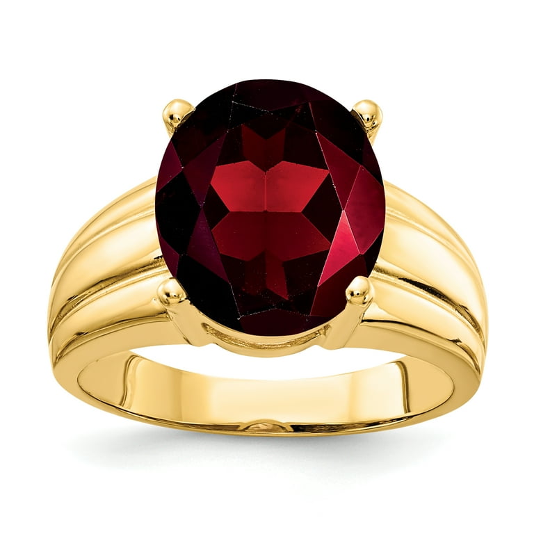 Garnet ring best sale walmart