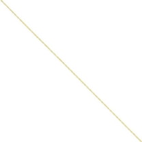 Primal Gold 14 Karat Yellow Gold 1mm Singapore Chain