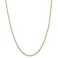 thumbnail image 1 of Primal Gold 14 Karat Yellow Gold 2.25mm Flat Figaro Chain, 1 of 4