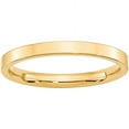 thumbnail image 1 of Primal Gold 14 Karat Yellow Gold 2.5mm Standard Flat Comfort Fit Band Size 9.5, 1 of 6
