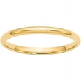 thumbnail image 1 of Primal Gold 14 Karat Yellow Gold 2mm Lightweight Comfort Fit Band Size 8.5, 1 of 6