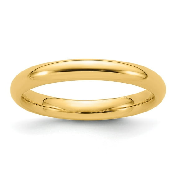 Primal Gold 14 Karat Yellow Gold 3mm Comfort Fit Band